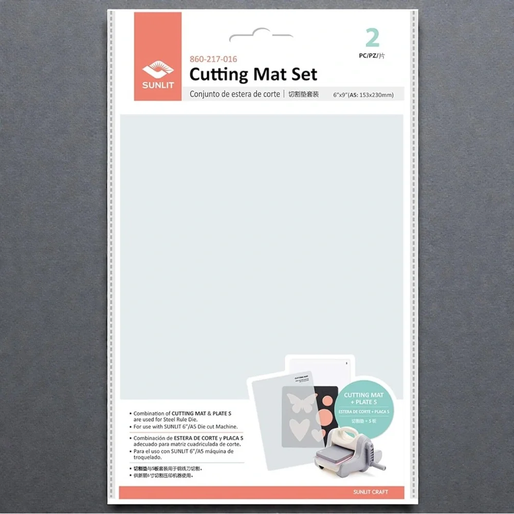 NWT Bira Craft Cutting Mat Set + Plate S for Bira 6” Die Cutting Machine | NWT